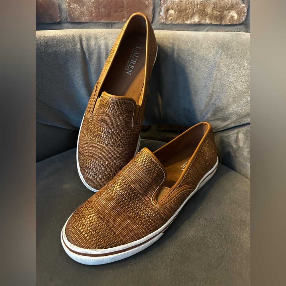 Ralph Lauren Janis Slip-on Sneakers, size 6B